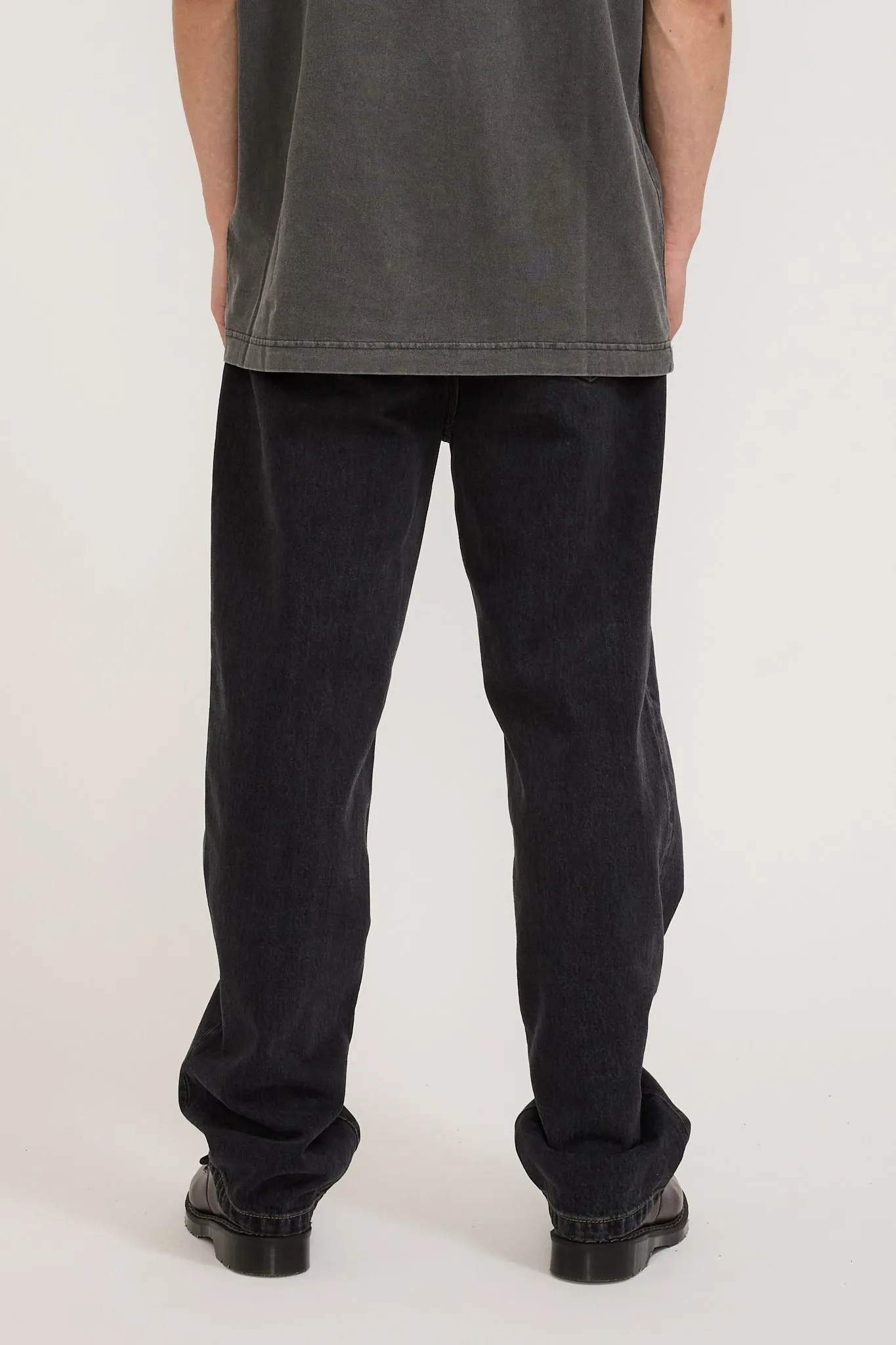 Aaron Pant Black Stone Washed
