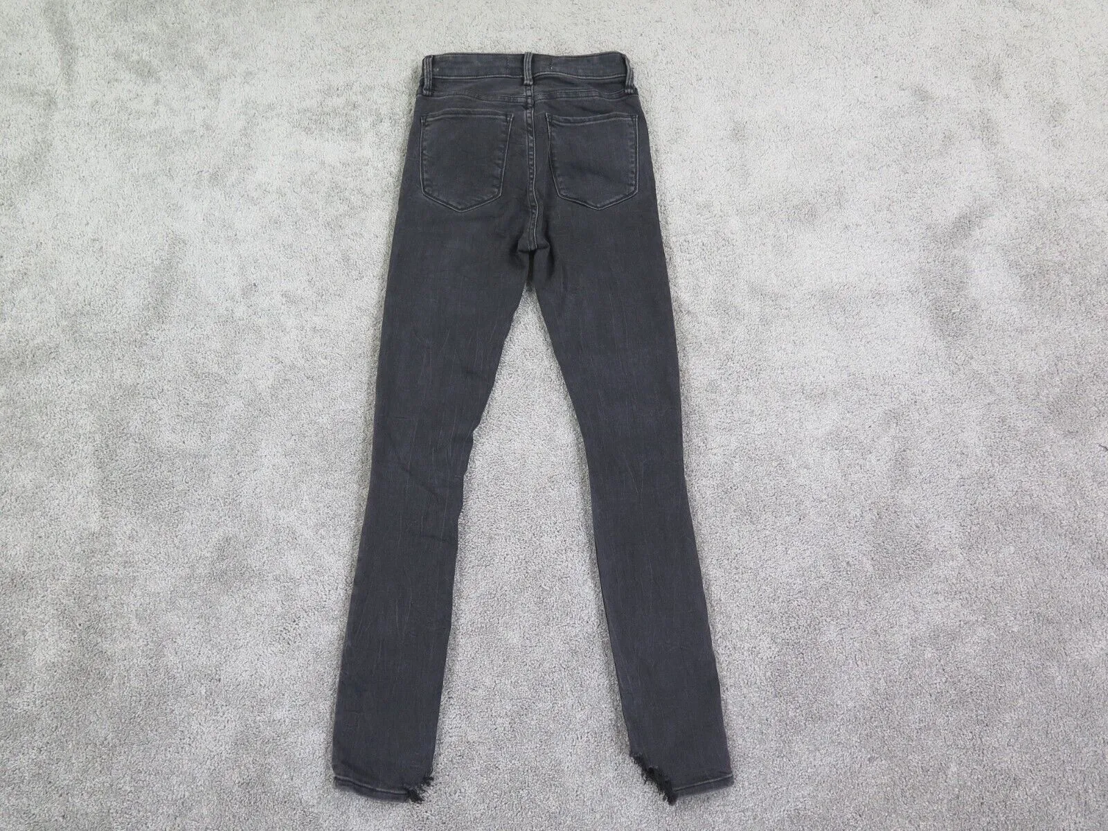 Abercrombie & Fitch Jeans Women 23000 Black The Super Skinny Ankle High Rise
