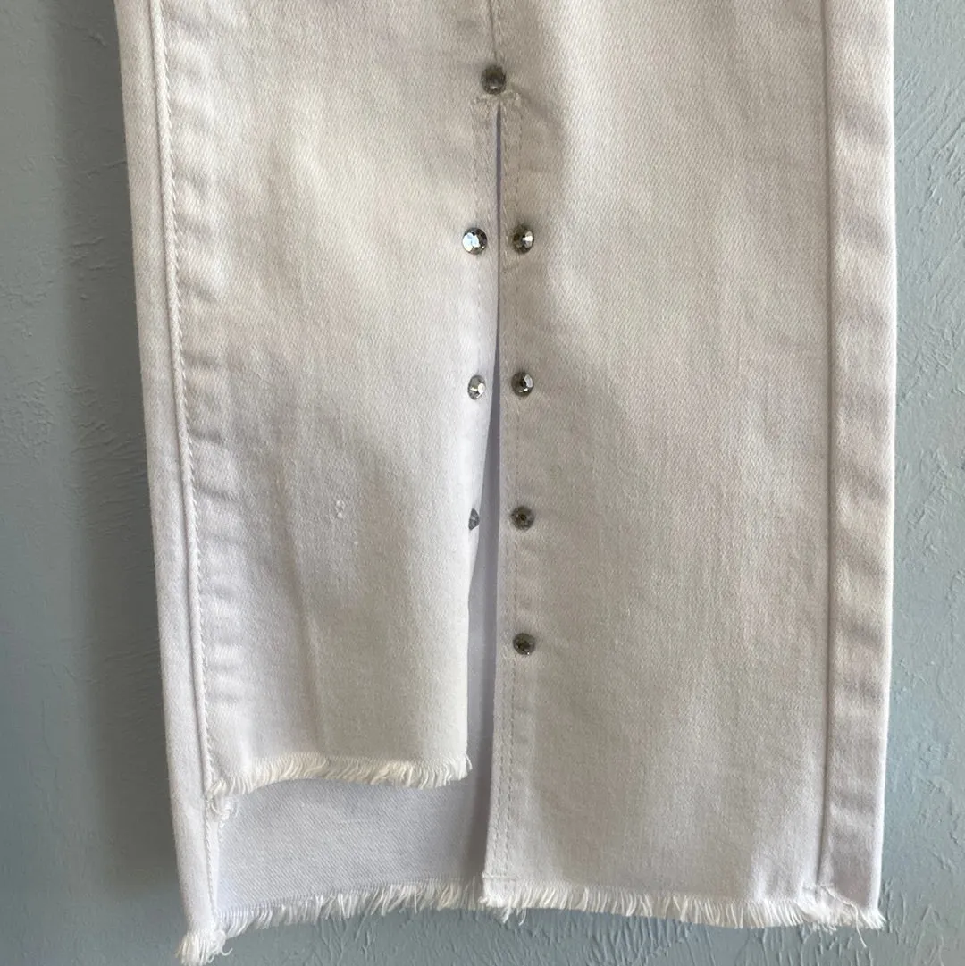 Adjie Jeans-White