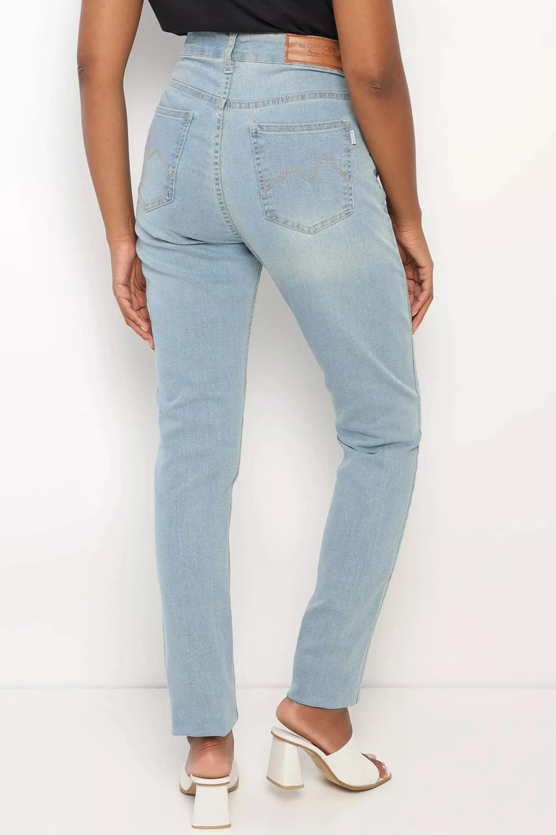 CALÇA JEANS SKINNY C4 LIGHT BLUE