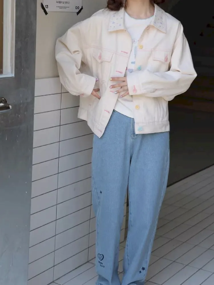 Casual straight thin jeans【s0000005252】