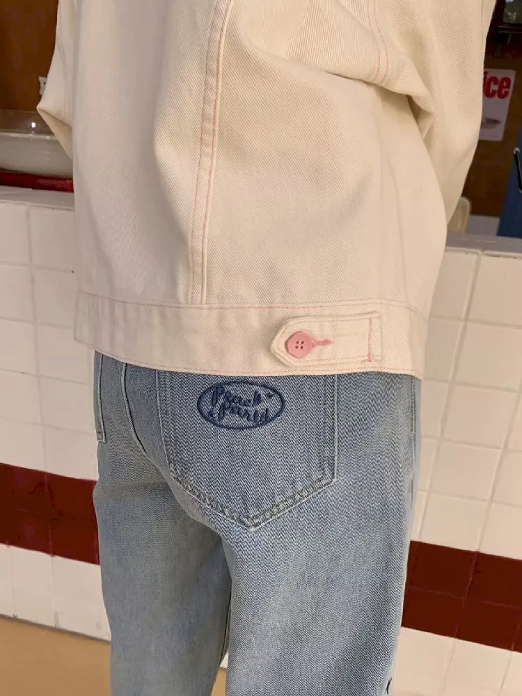 Casual straight thin jeans【s0000005252】