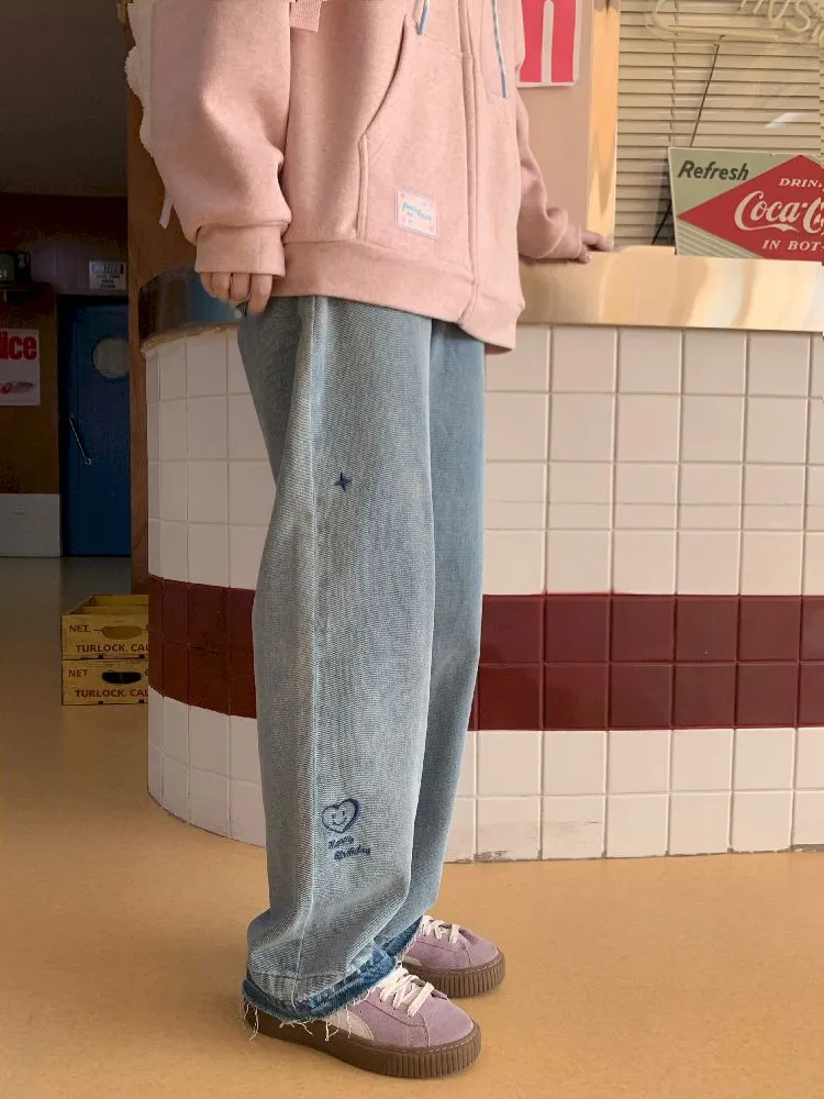 Casual straight thin jeans【s0000005252】