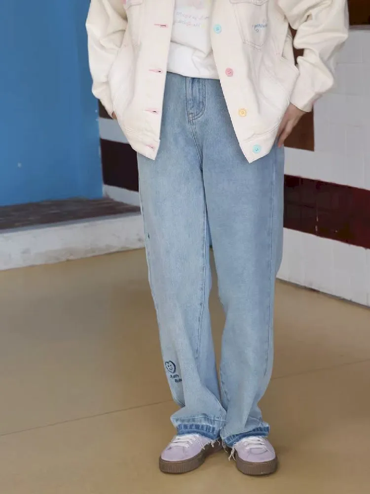 Casual straight thin jeans【s0000005252】