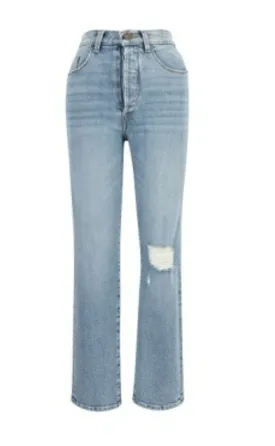 Dean High Rise Straight Leg Jean