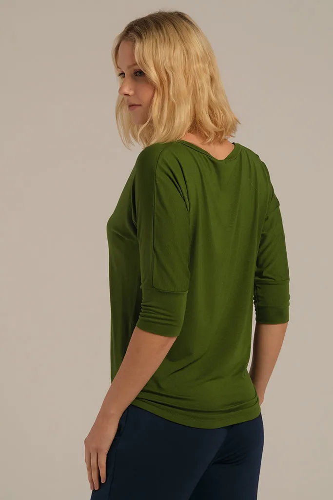 Dolman Sleeve Top - Garden