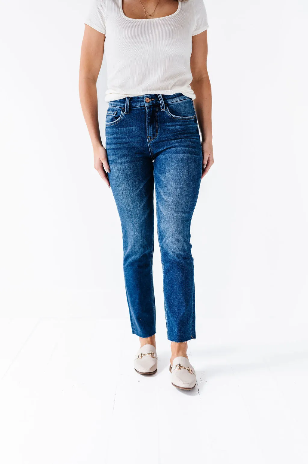Dorset High Rise Straight Jeans
