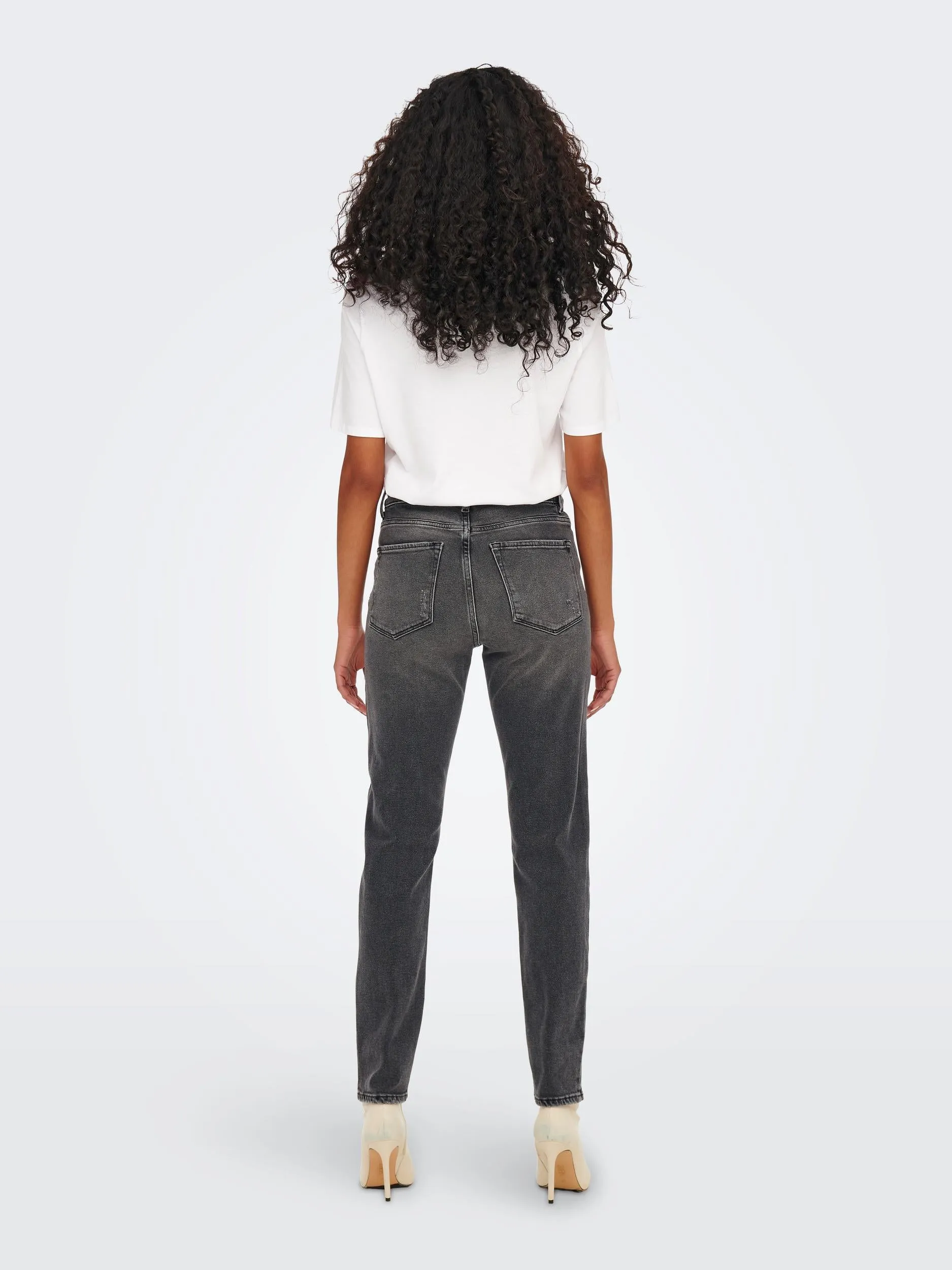 Emily Stretch Jeans - Dark Grey