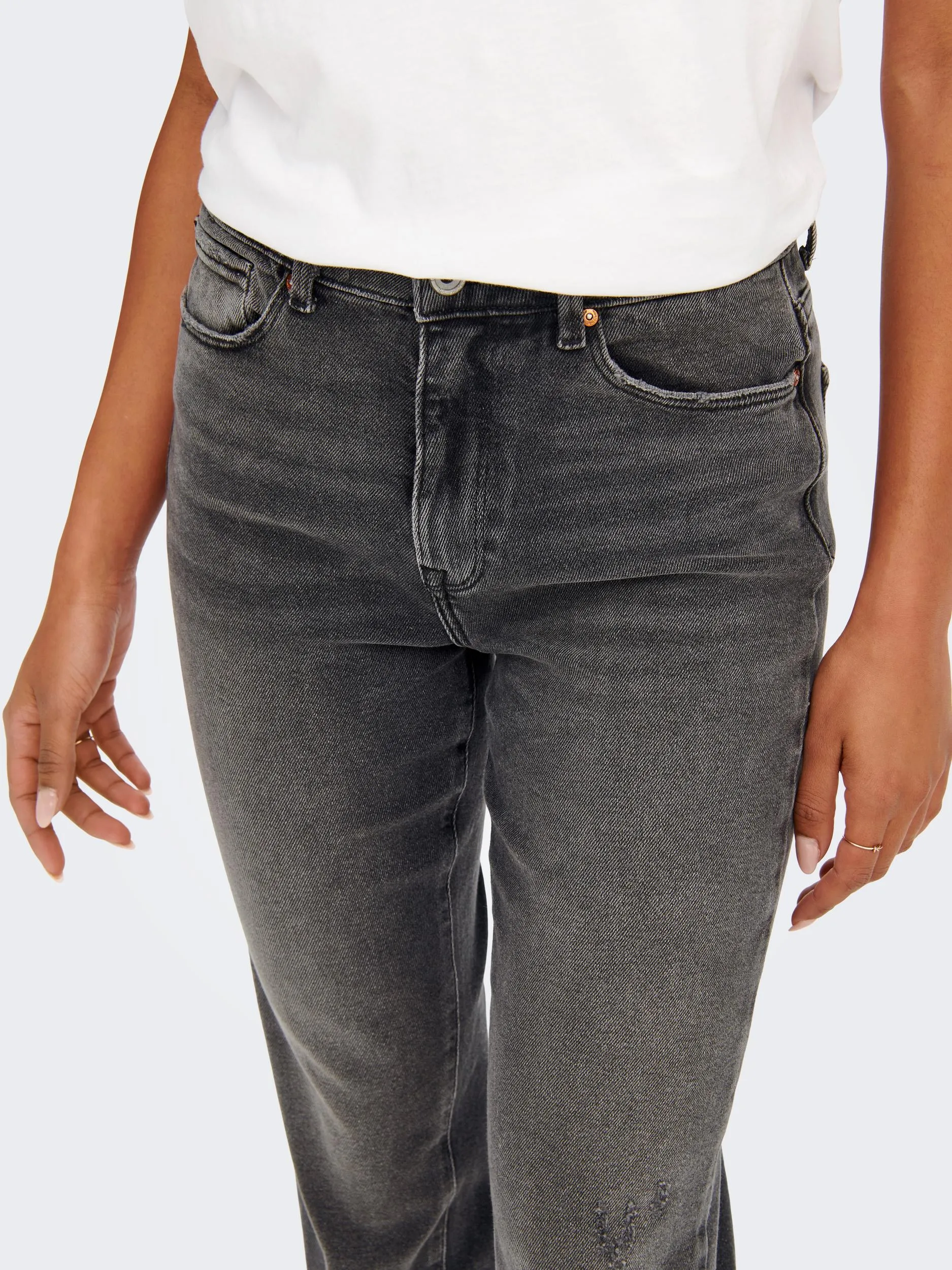 Emily Stretch Jeans - Dark Grey