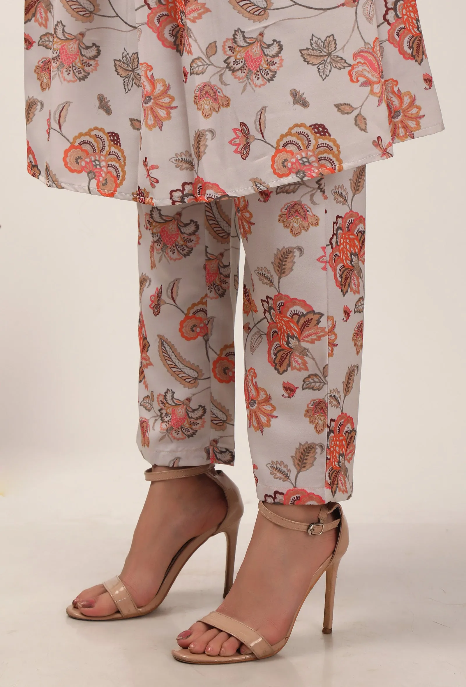 Floral Cara Chintz Narrow Fit Pants