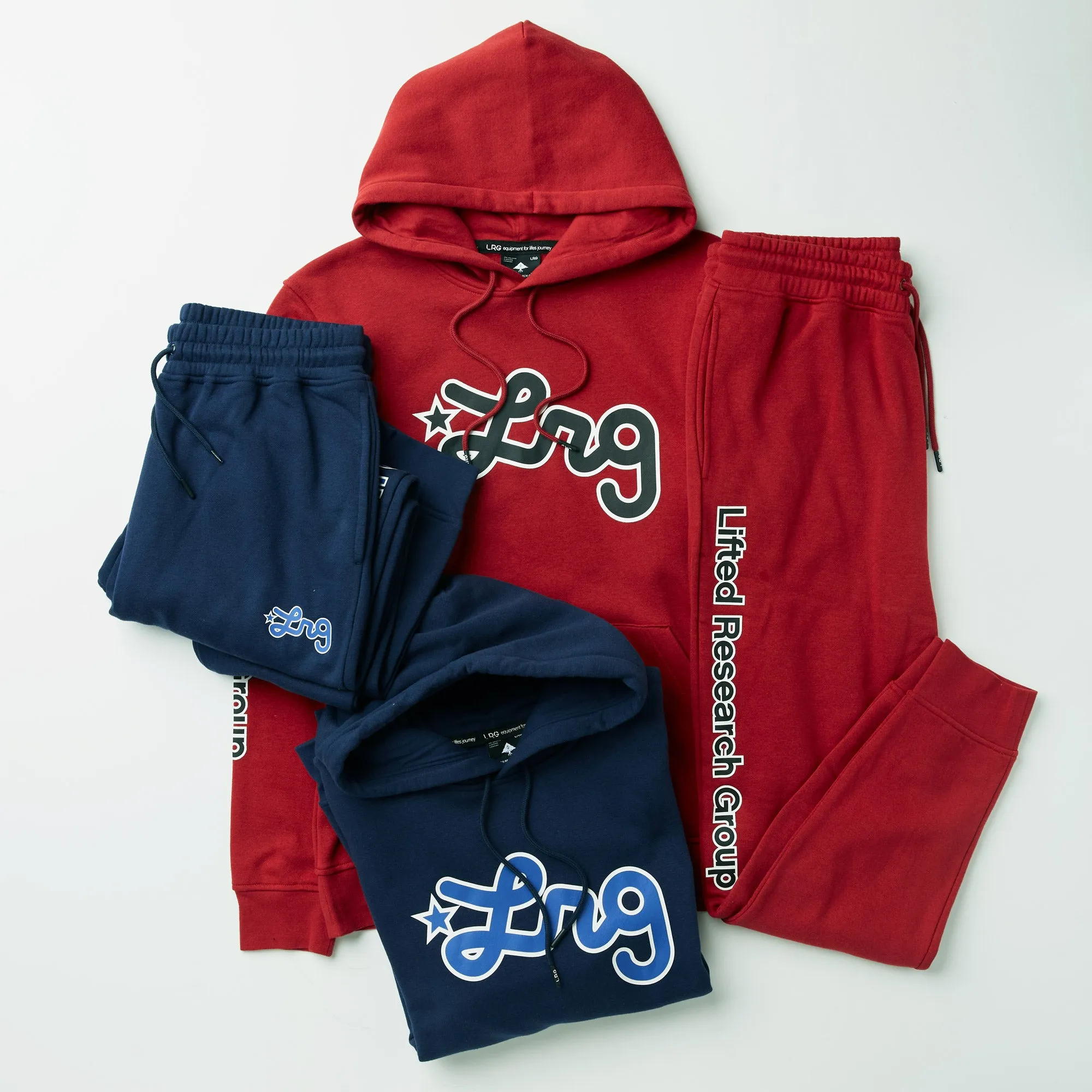FRESHEST SCRIPT JOGGER SWEATPANTS - NAVY