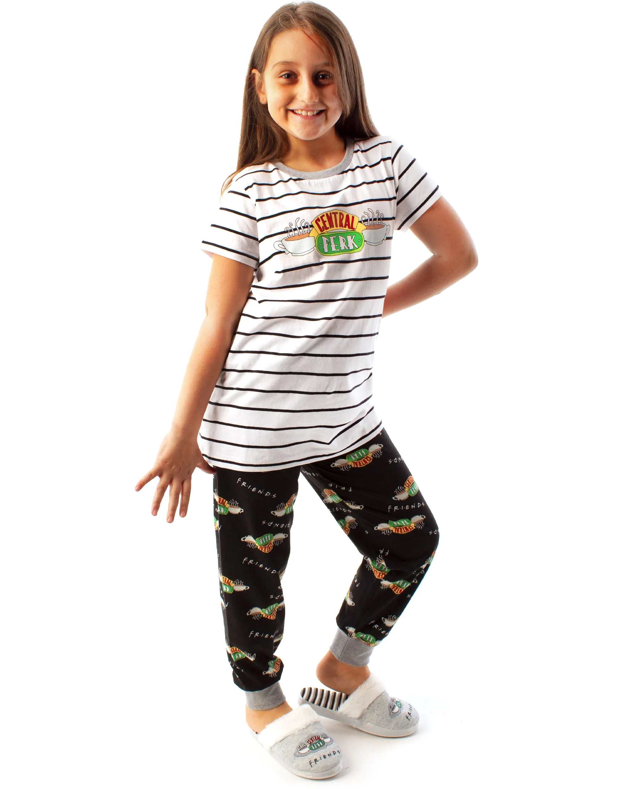 Friends Central Perk Pyjamas for Girls Café TV Show PJ Set