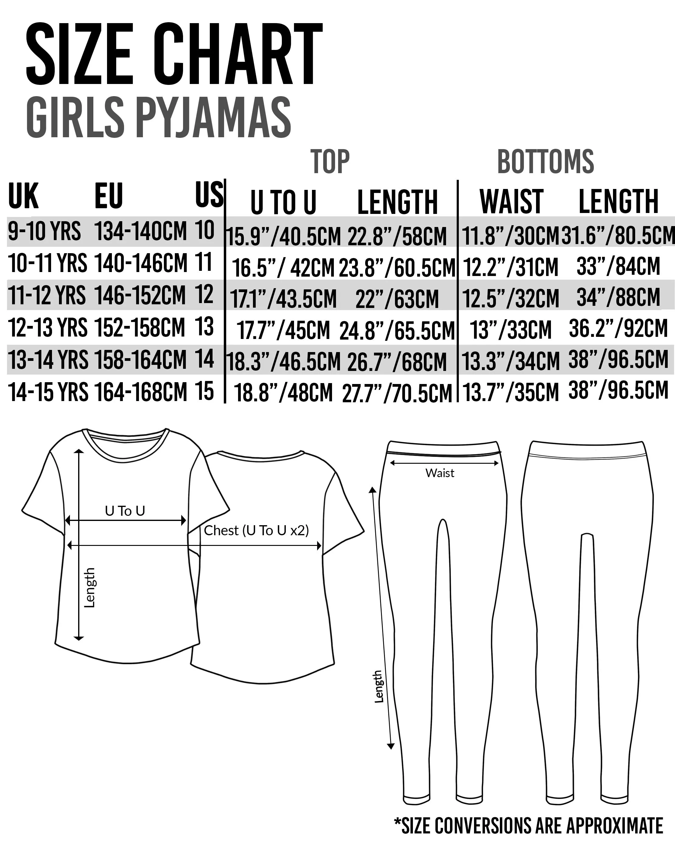 Friends Central Perk Pyjamas for Girls Café TV Show PJ Set