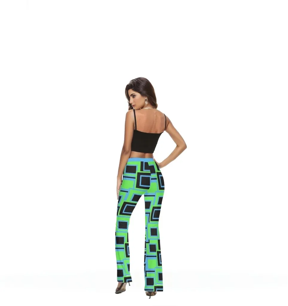 Funky² Womens Skinny Flare Pants