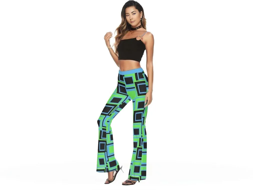 Funky² Womens Skinny Flare Pants
