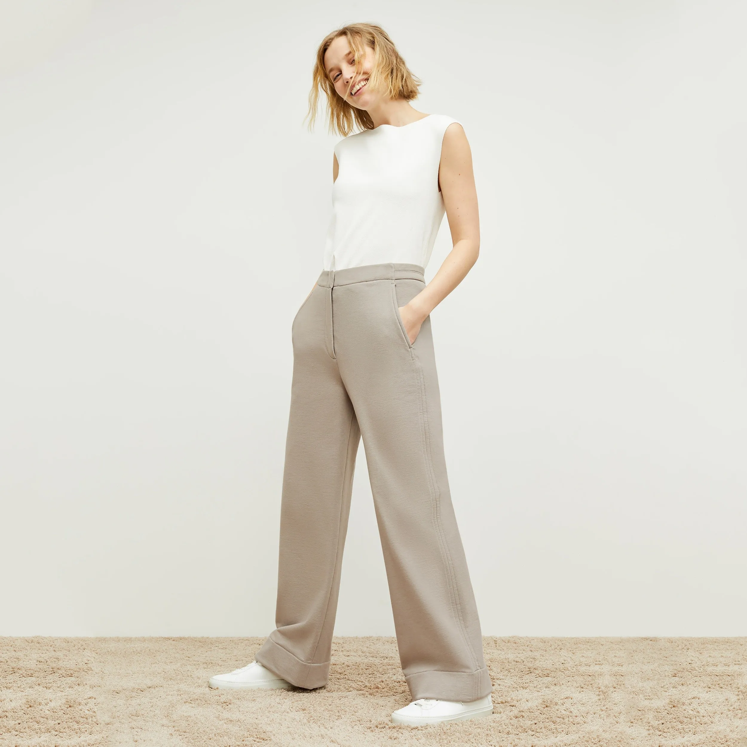 Georgina Lounger - Fine Terry :: Smoky Taupe