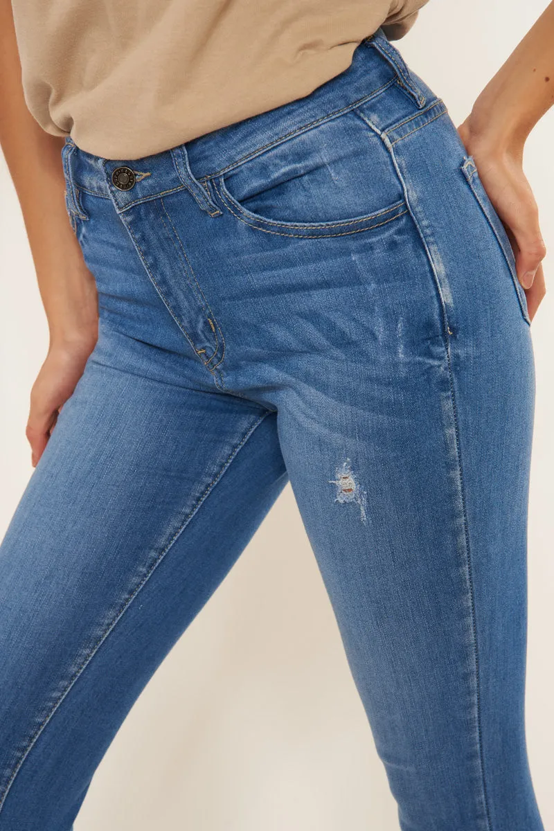 Gloria High Rise Skinny Jeans
