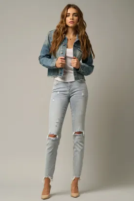 Grace Crop Skinny Jeans