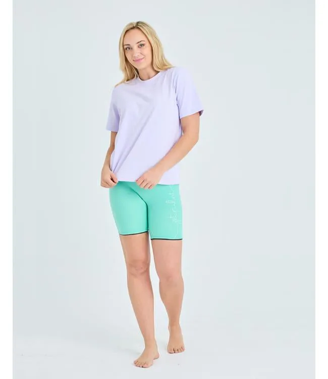 Jetpilot Pacer Ladies Neo Shorts 7" (2025) - Teal
