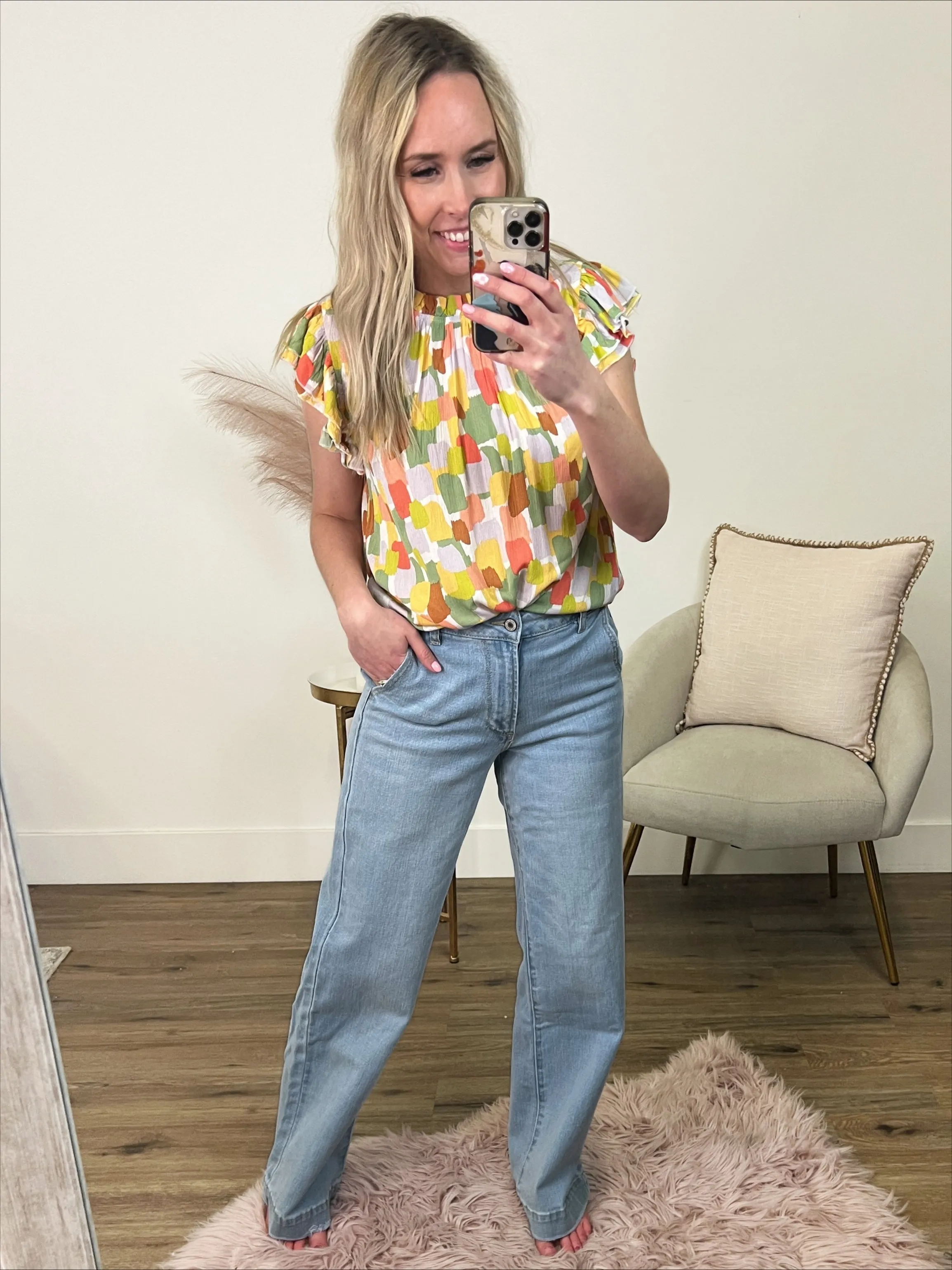 KanCan Trudy Wide Leg Trouser Jeans FINAL SALE