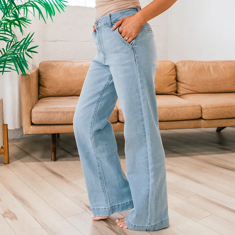 KanCan Trudy Wide Leg Trouser Jeans FINAL SALE