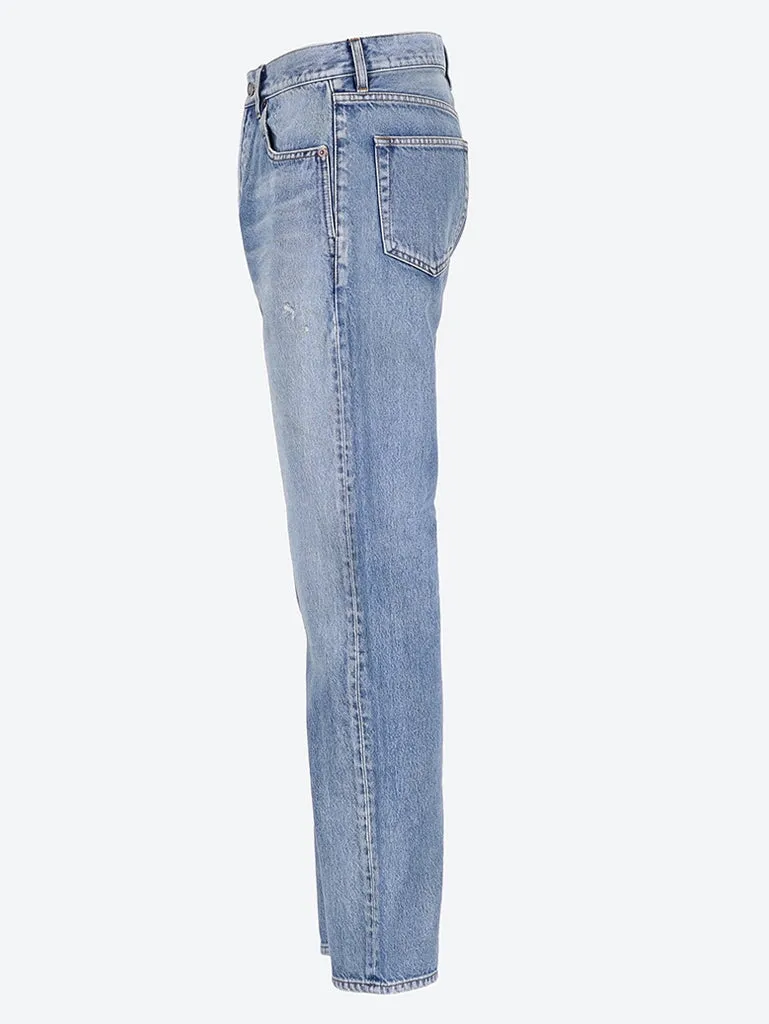 Loose straight jeans