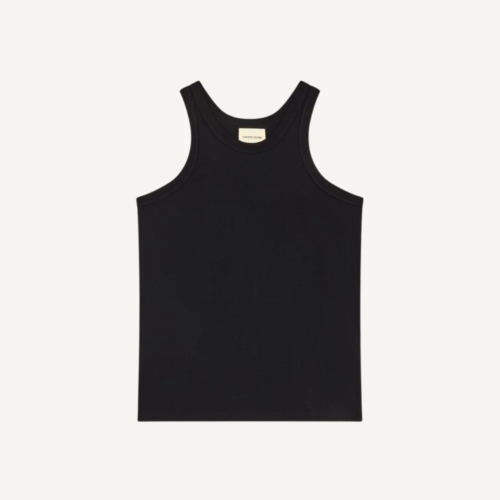 LouLou Poso Tank - Black