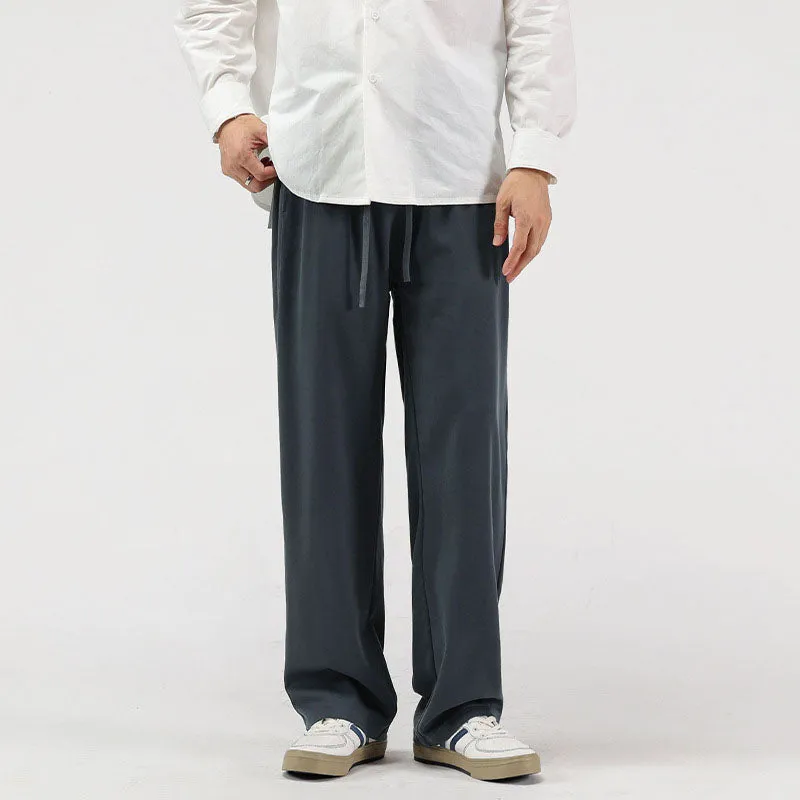 Men's American Casual Loose Drape Straight Leg Pants