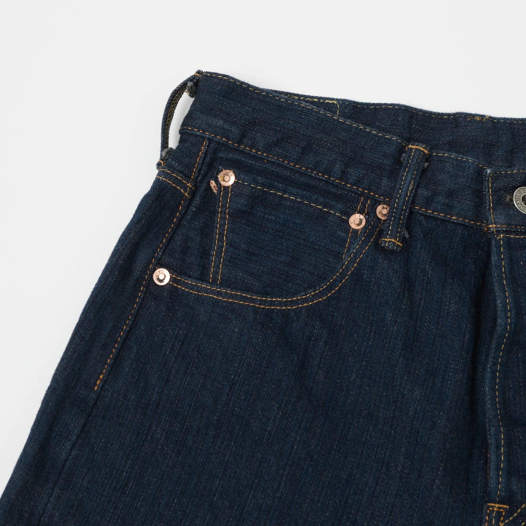 ONI 510SHM 'Kiwami' Semi Hand Made 16oz Natural Indigo Slim Straight Jean - Dark Wash