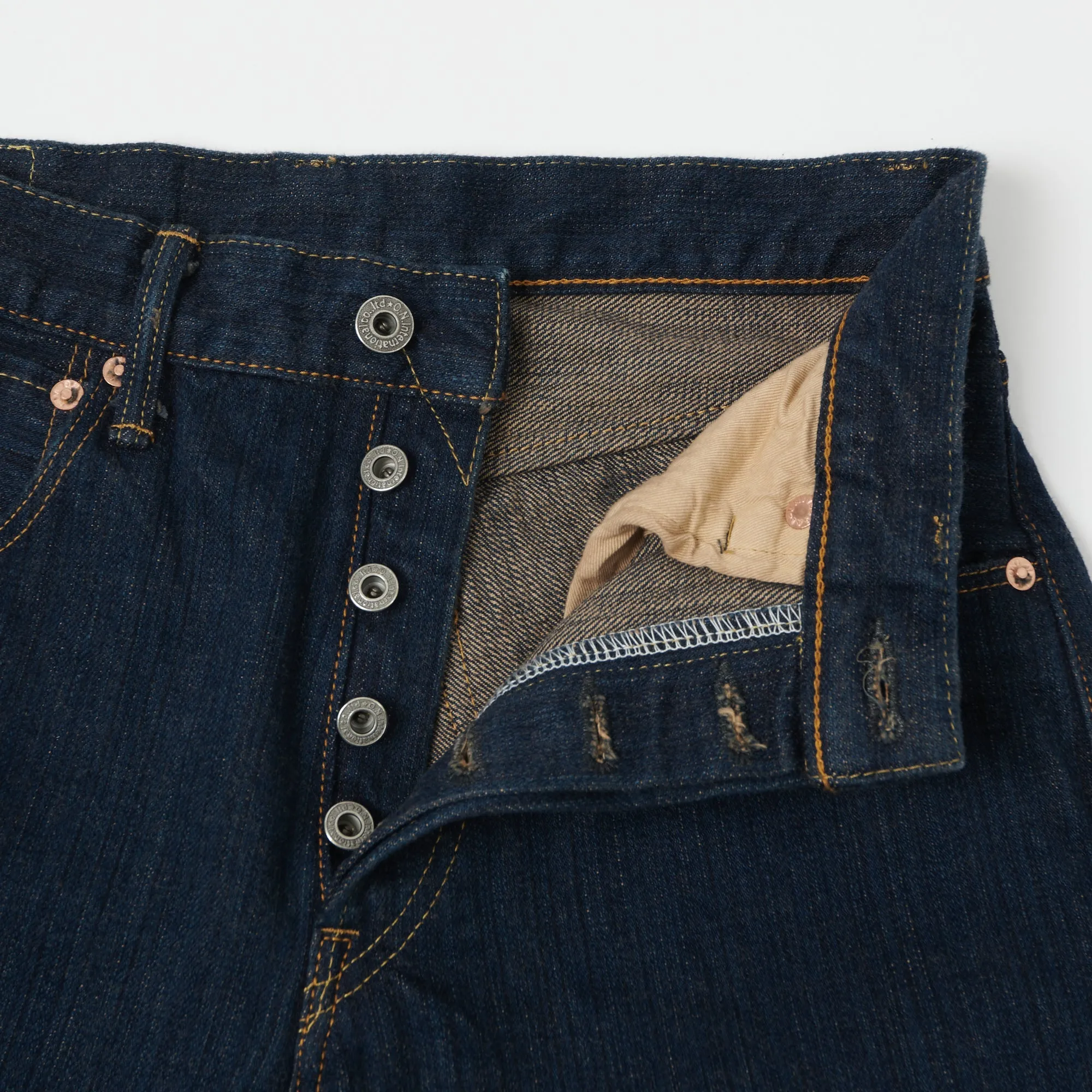 ONI 510SHM 'Kiwami' Semi Hand Made 16oz Natural Indigo Slim Straight Jean - Dark Wash