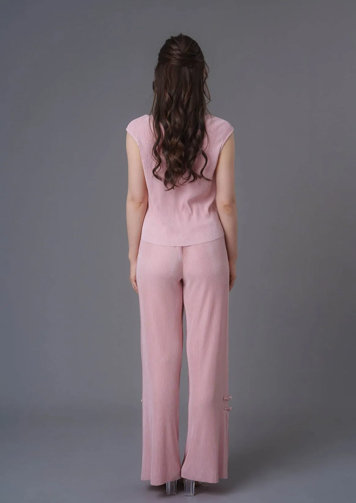 Pleated Pants (Pink)
