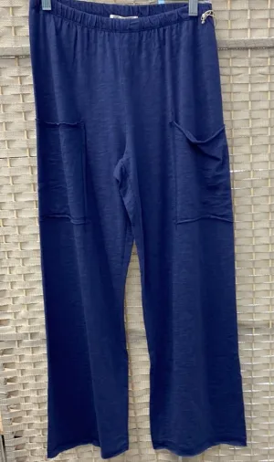 Pocket Flood Pant - Navy