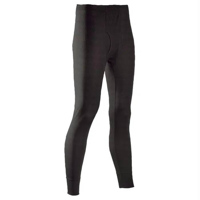Polypro Mens Pants Lg Blk