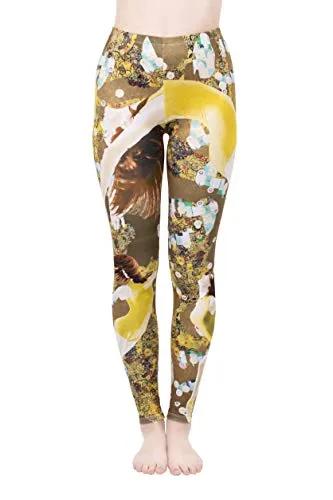 Regular Leggings (8-12 UK Size) - Dance Yellow