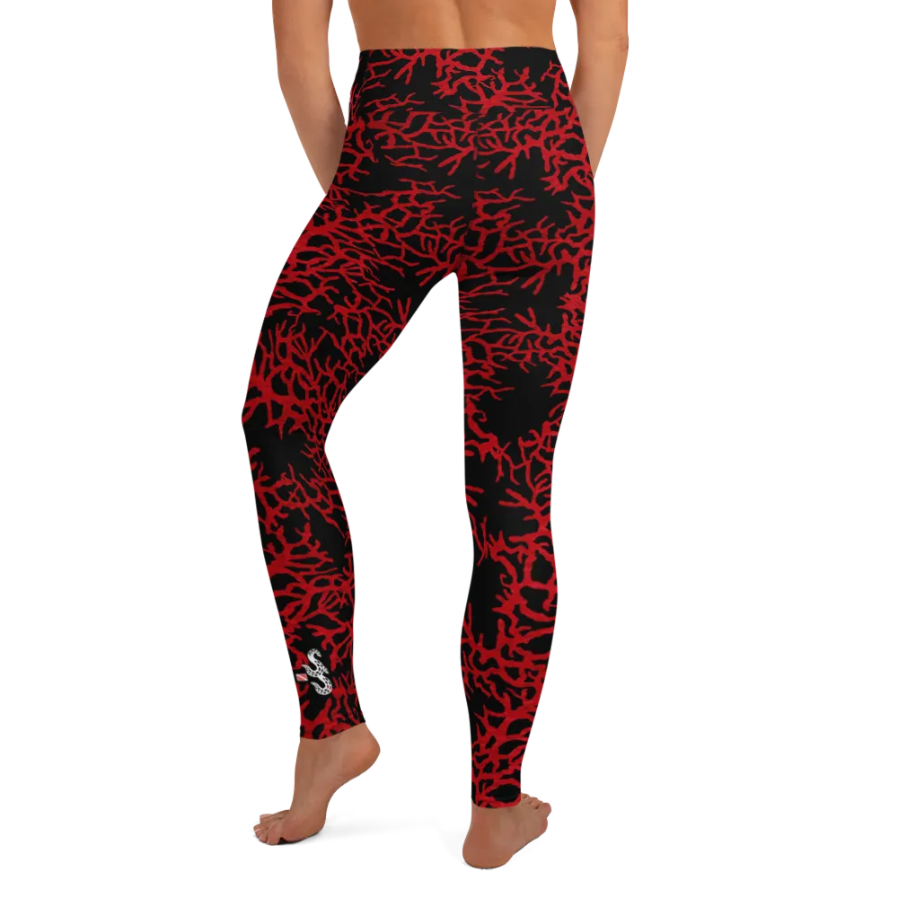 Sea Fan Leggings - High Waist (Warehouse)