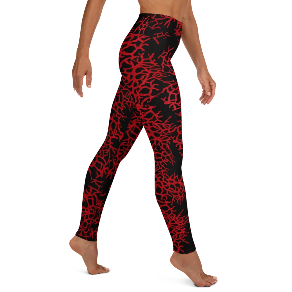 Sea Fan Leggings - High Waist (Warehouse)