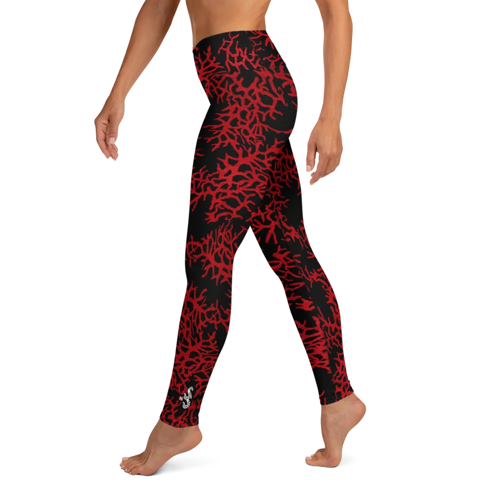 Sea Fan Leggings - High Waist (Warehouse)