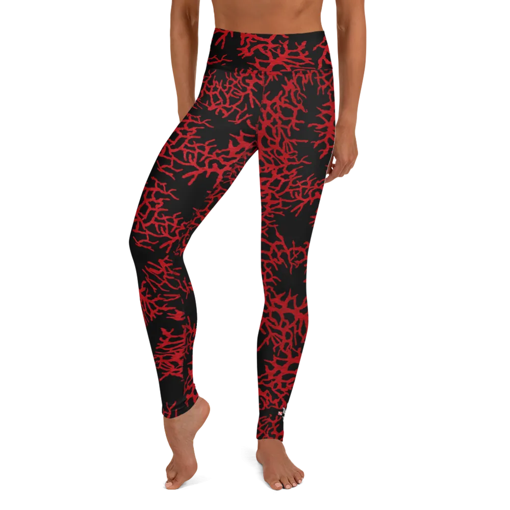 Sea Fan Leggings - High Waist (Warehouse)