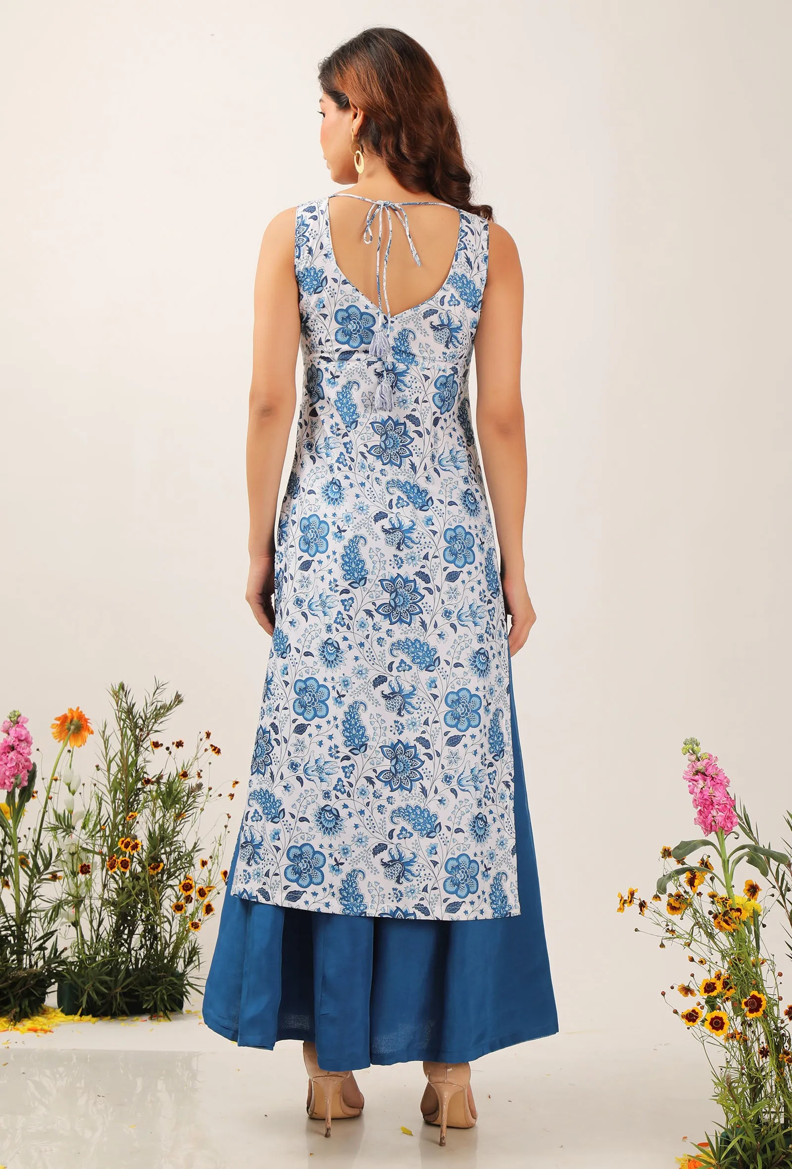 Serena Floral Chintz Straight Kurta