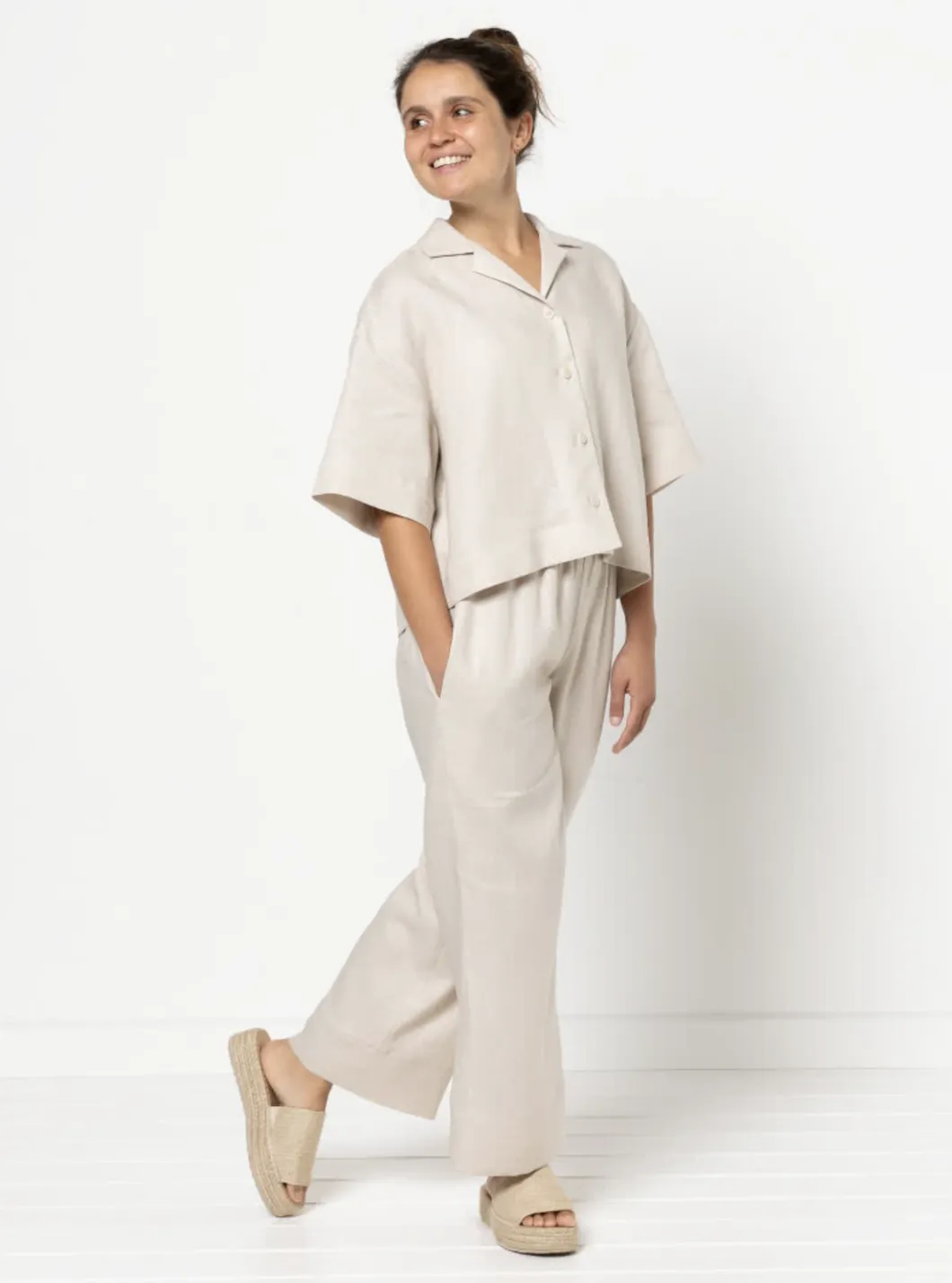 Style Arc - Albie Woven Pant   Short - Size 18-30