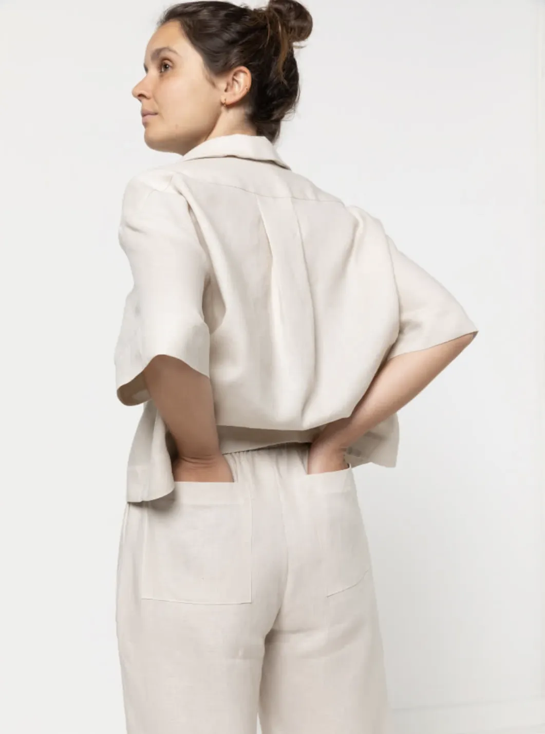 Style Arc - Albie Woven Pant   Short - Size 18-30