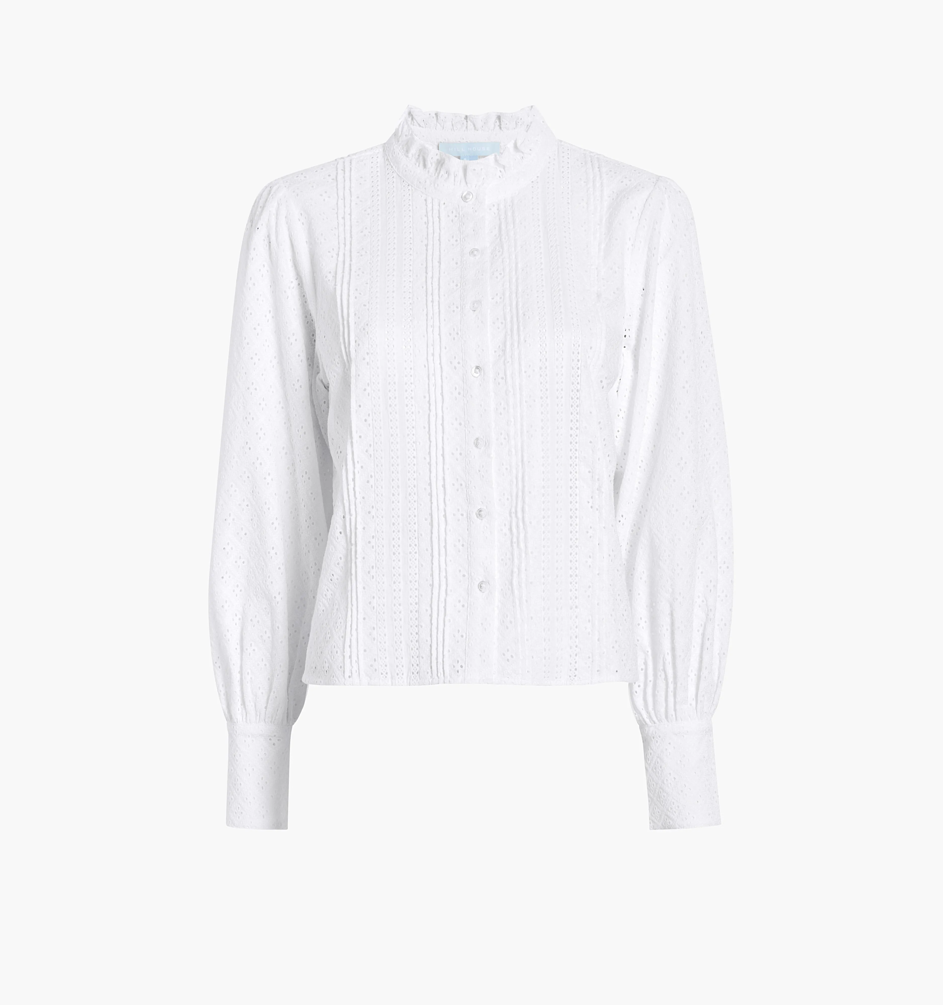 The Lillian Top - White Eyelet