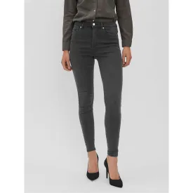 VM High Waist Grey Skinny Jeans
