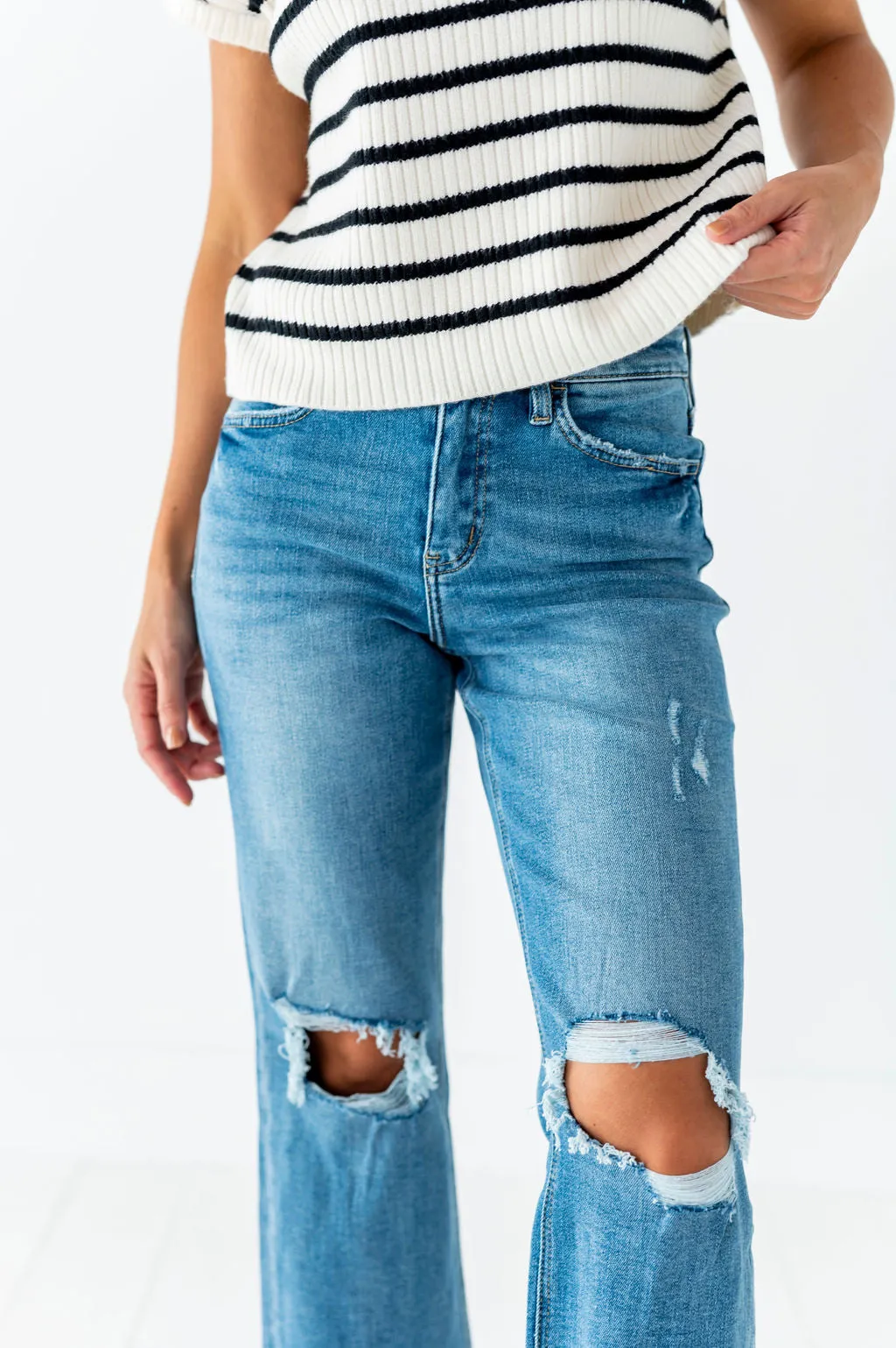 Walker Wide Leg Jeans