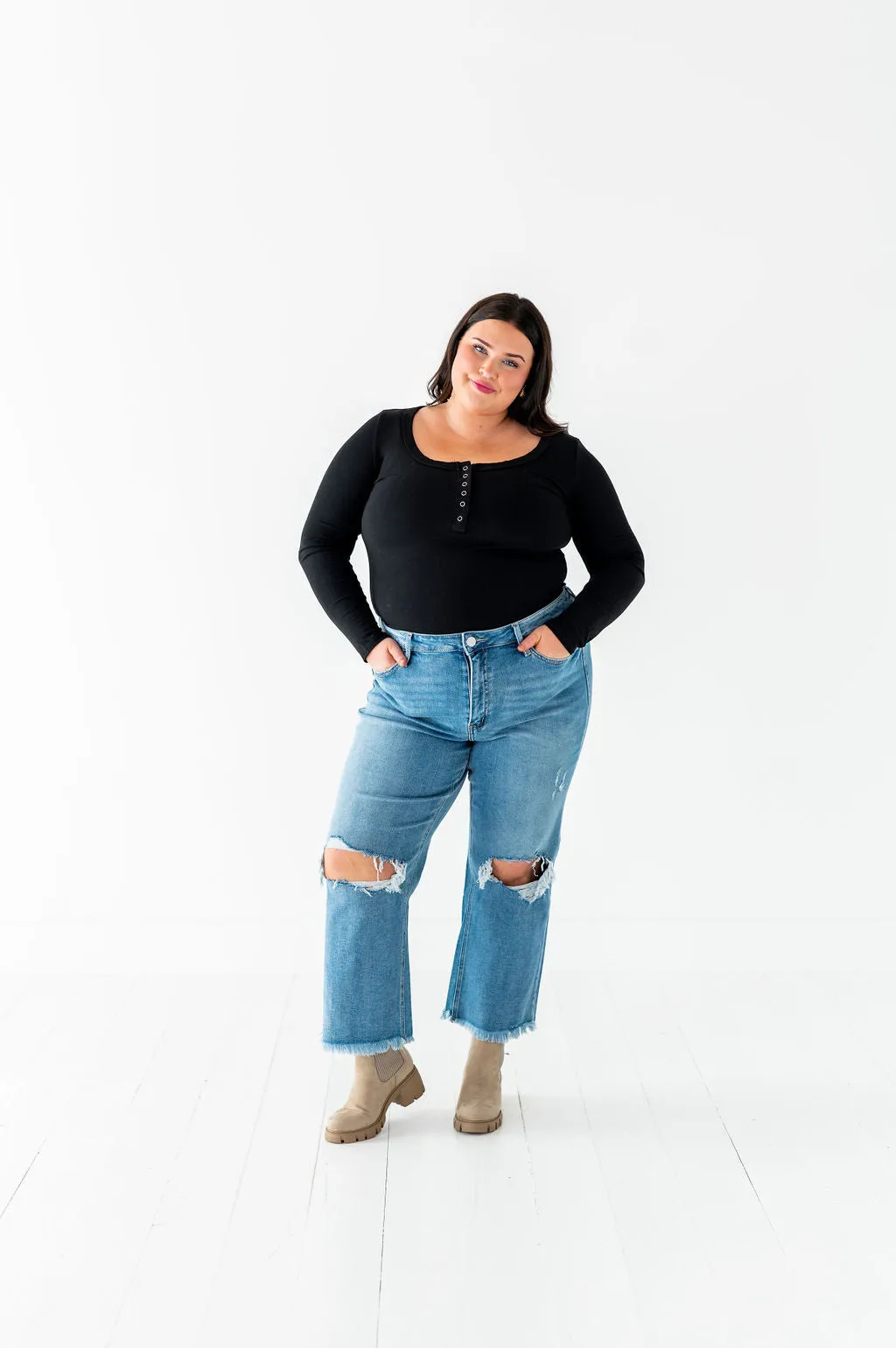 Walker Wide Leg Jeans