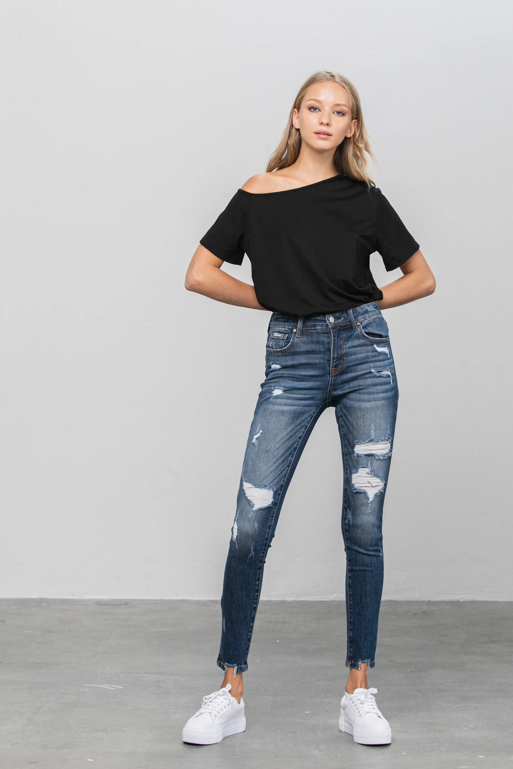Youknow Ankle Skinny Jeans