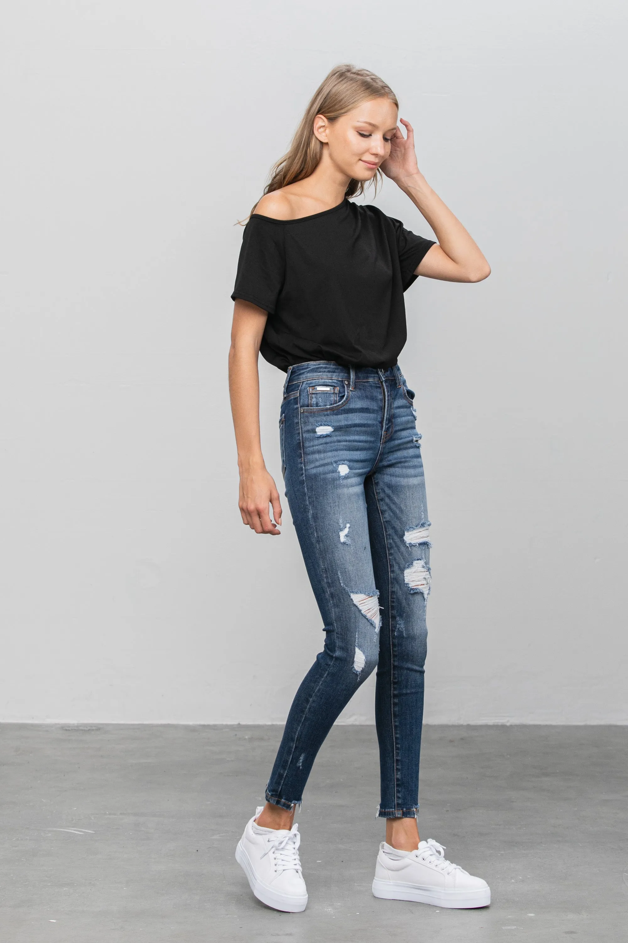 Youknow Ankle Skinny Jeans